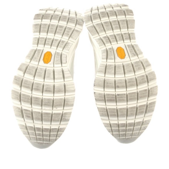 Moncler white with stripe sneakers size US 10 IT 41 - Picture 5 of 10